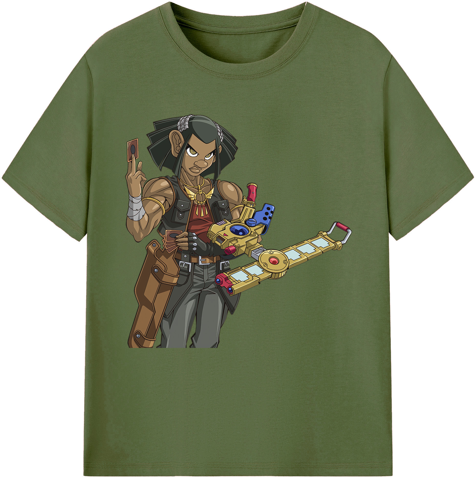 （画像用） 遊☆戯☆王 Yu-Gi-Oh! 綿100％半袖Tシャツ（フロントプリント）